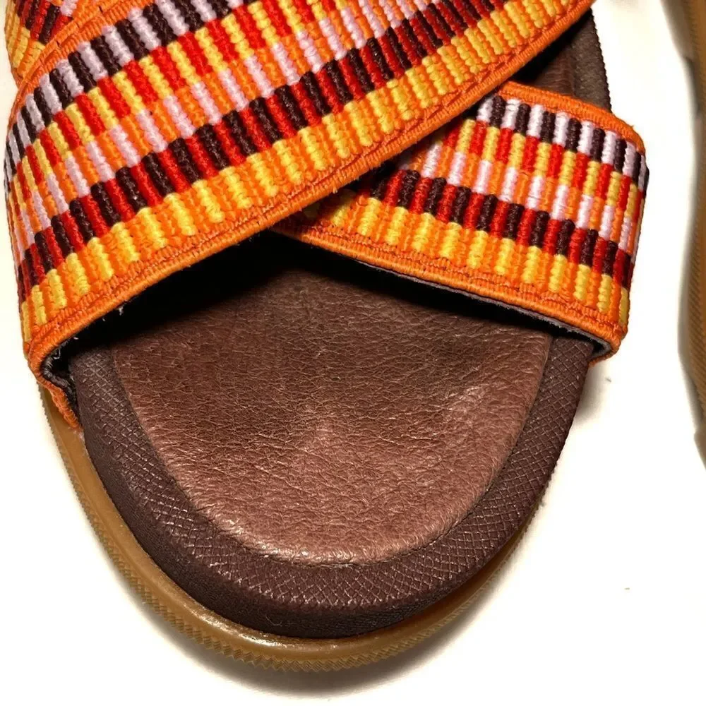 Sorel Joanie II Strap Wedge Sandal EUC Size [6.5 ] Burgandy - Picture 10 of 14